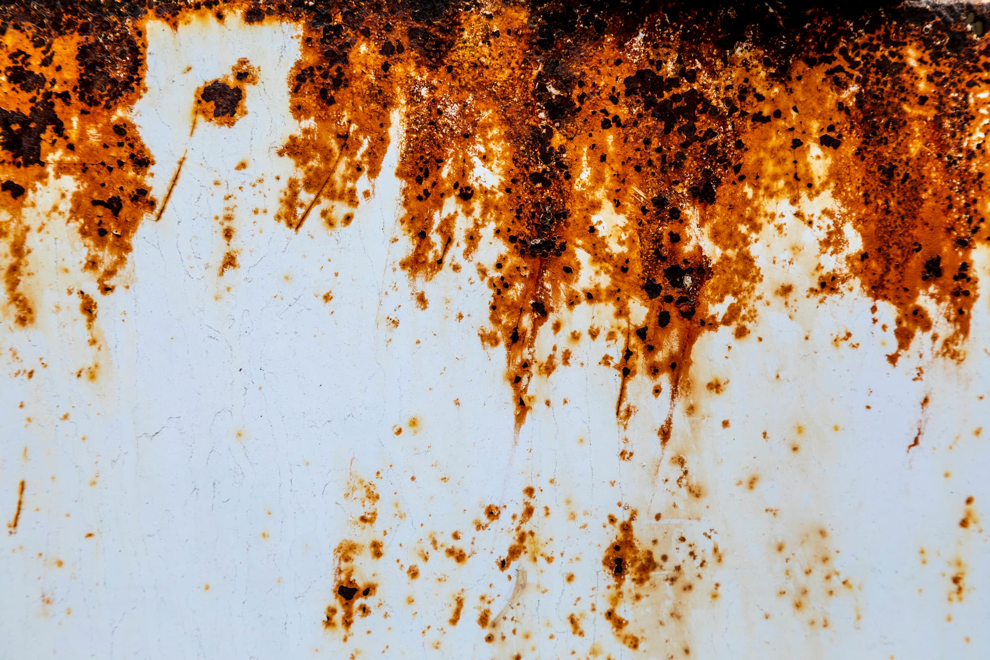 damaging rust