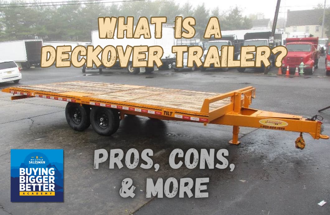 what is a deckover trailer