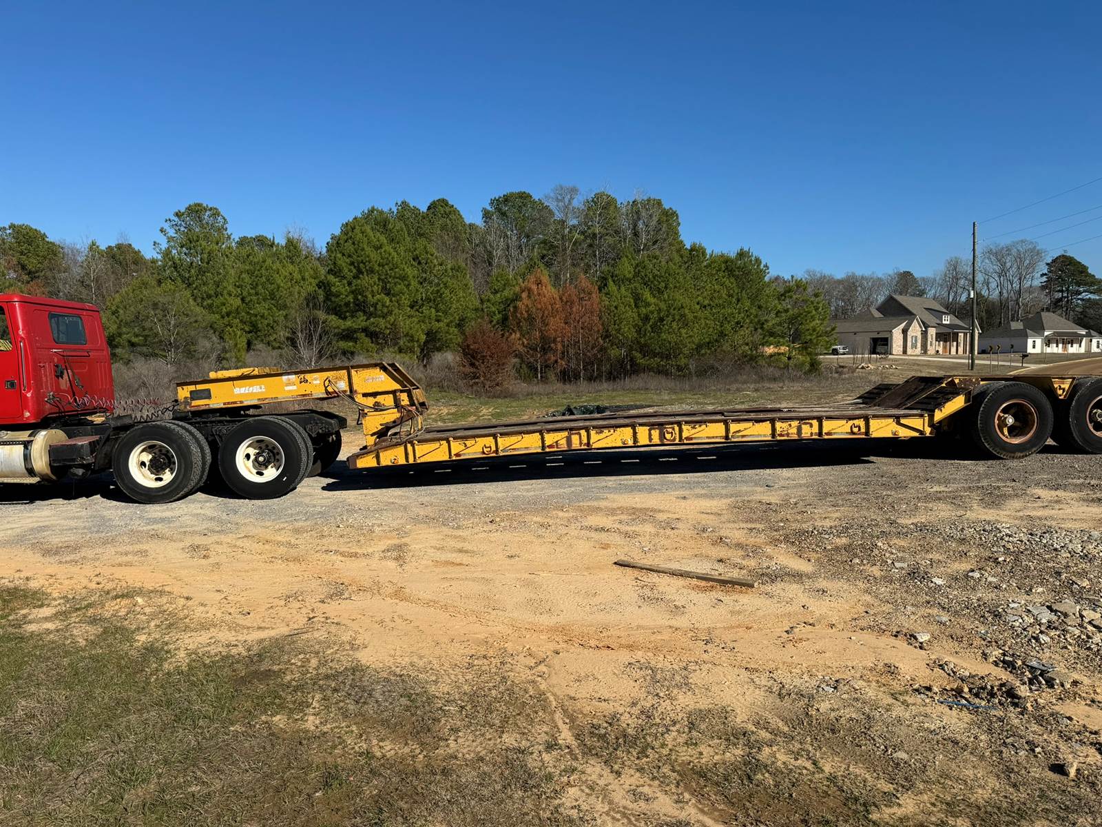 Wizco Challenger Lowboy Trailer