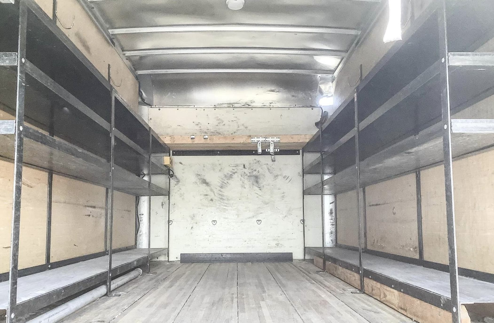 box truck for sale with shelves