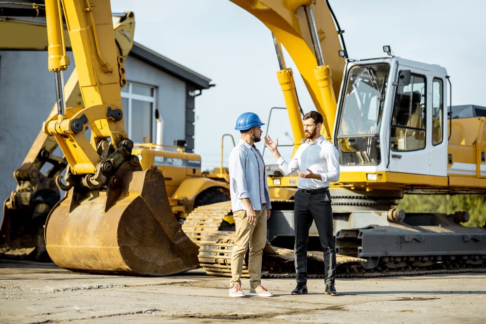negotiating price of excavator