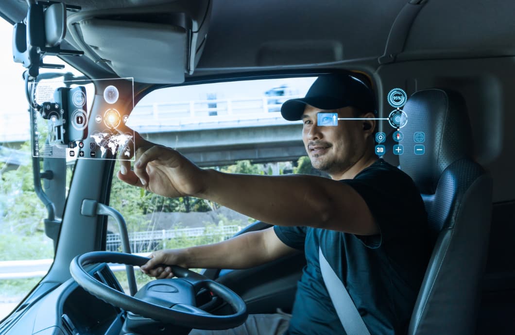 trucker gps satelite
