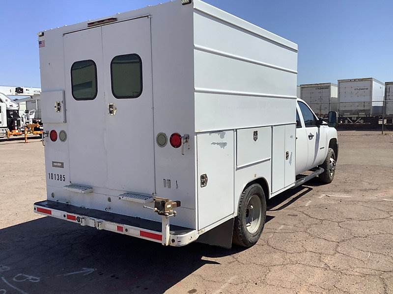 enclosed service truck body