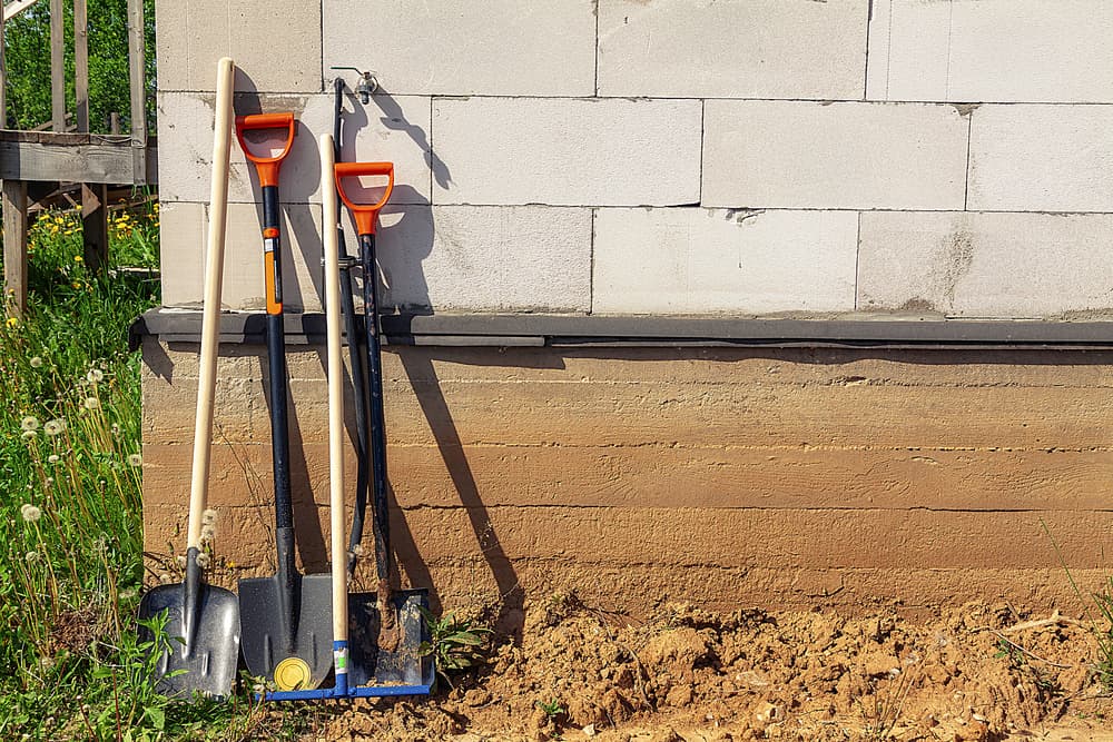 fixing negative slope from house