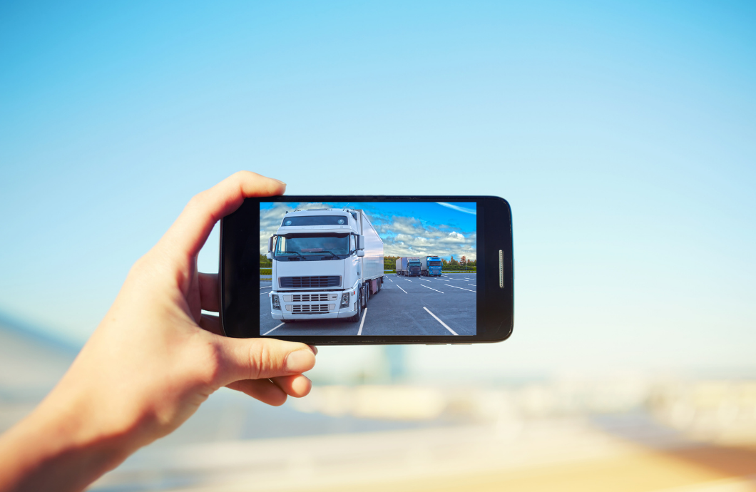 how to photograph a commercial truck for sale