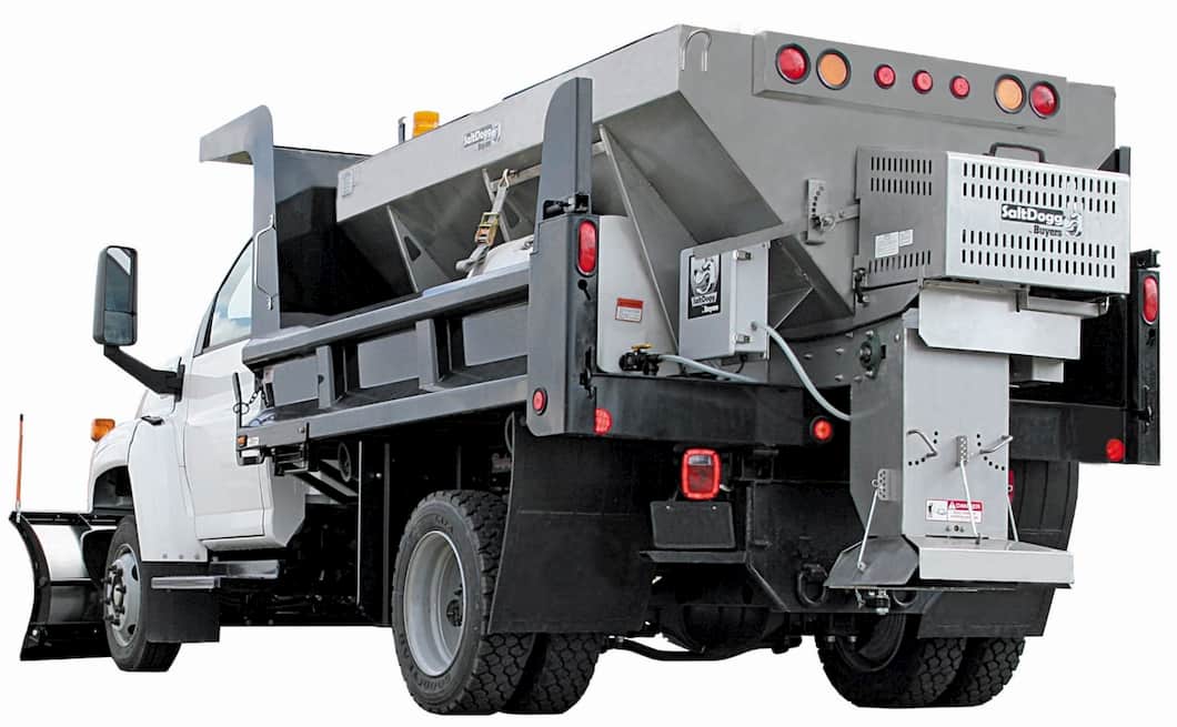 Hopper Spreader Truck