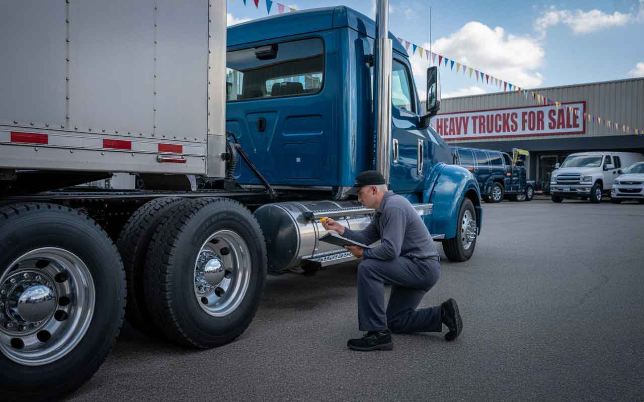 Used Truck Inspection