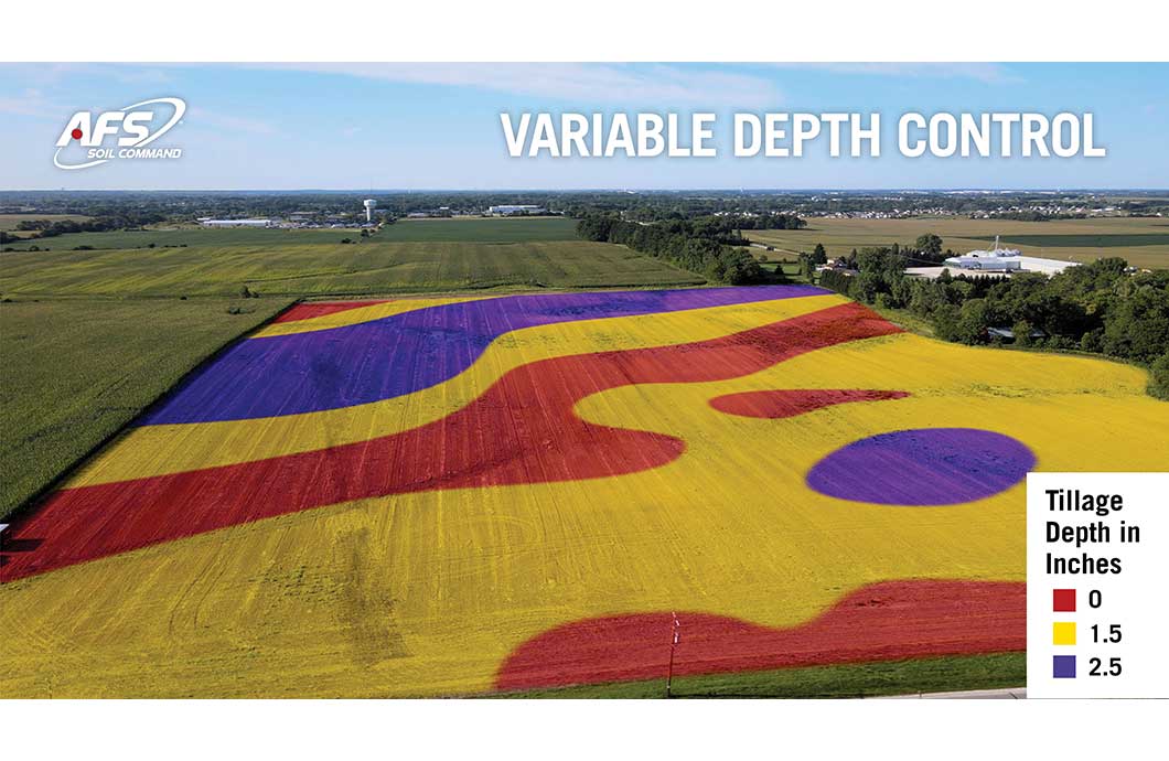 Case IH AFS Soil Command™ tillage prescription technology 