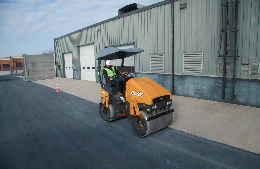 Case DV36D vibratory roller