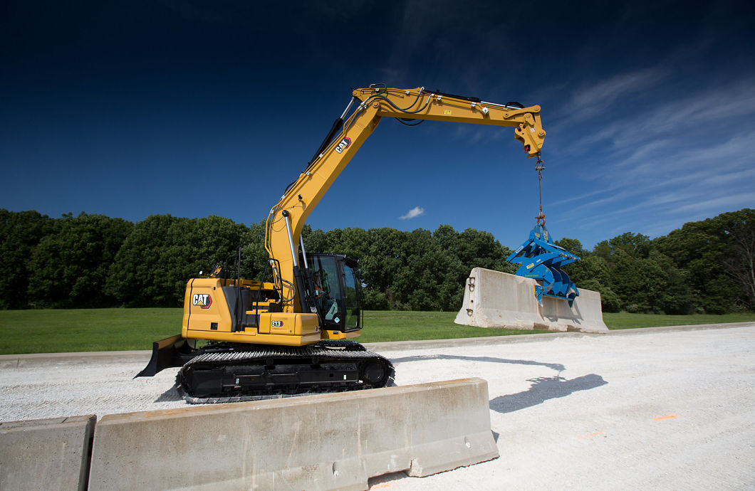 2024 Caterpillar 313 GC Excavator For Sale, 561 Hours