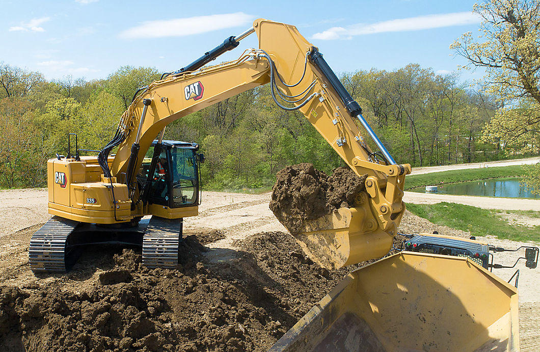 New Compact Radius Cat 335 Next Gen Excavator New Compact Radius Cat 335 Next Gen Excavator