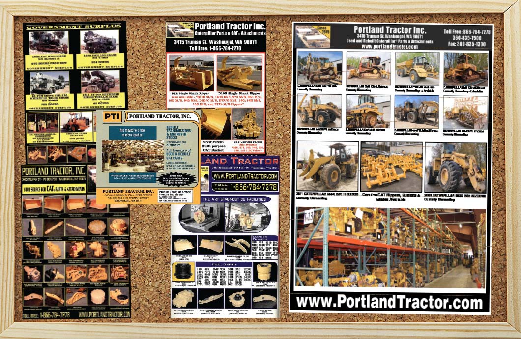 Portland Tractor in My Little Salesman Heavy Equipment Catalog