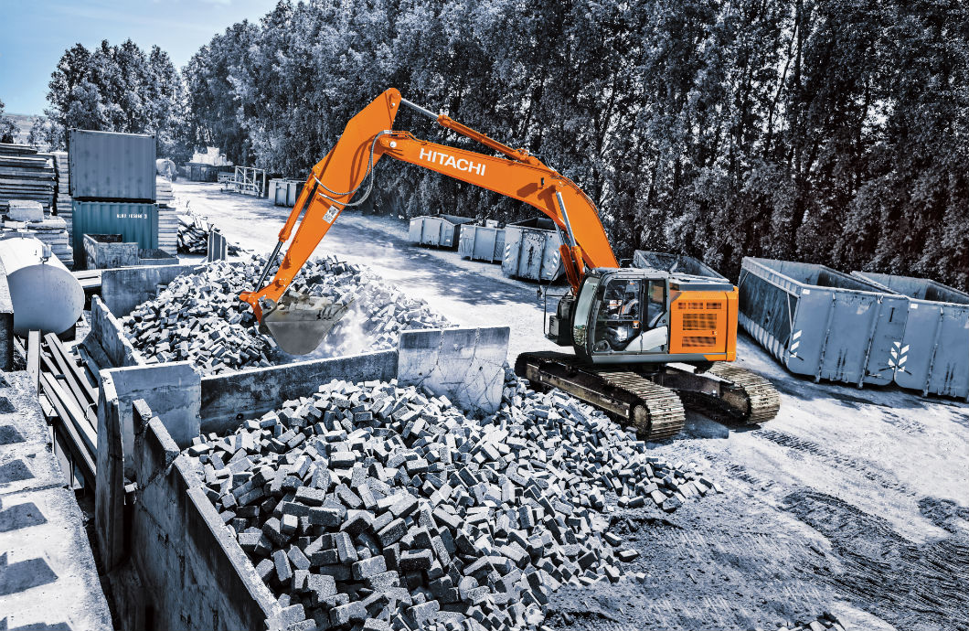 Hitachi ZX345USLC-6 Ultrashort Excavator