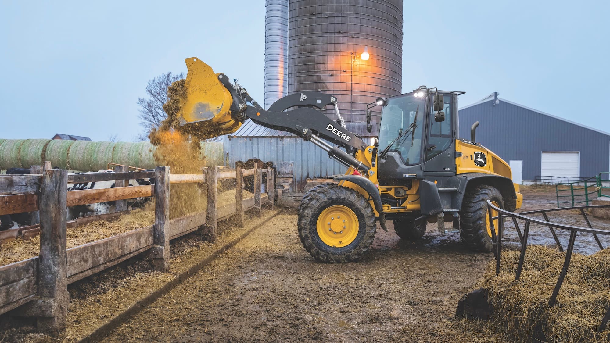 John Deere 344 Compact Wheel Loader