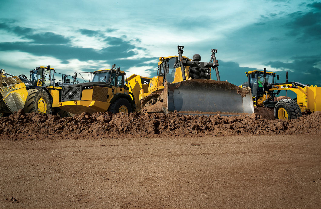 John Deere displays construction equipment at Bauma 2019