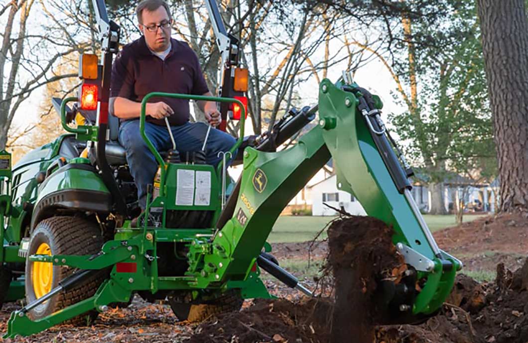 John Deere 260B Backhoe Attachment