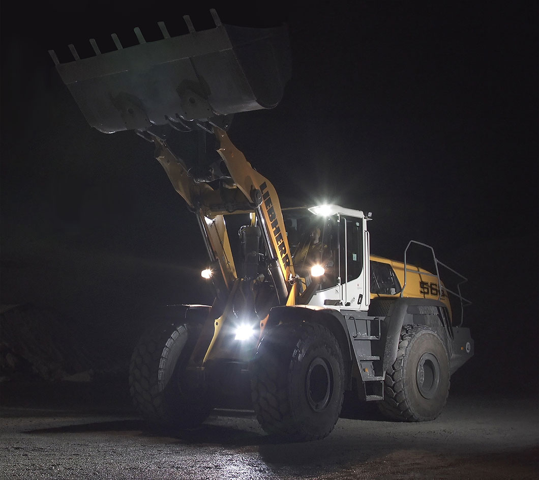 Liebherr Adaptive Working Lighting
