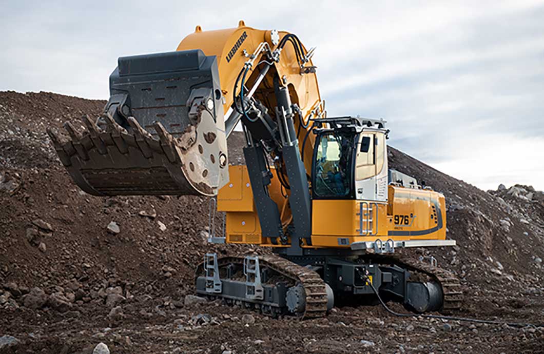 Liebherr: R 976-E And R 980 SME-E Electric Crawler Excavators