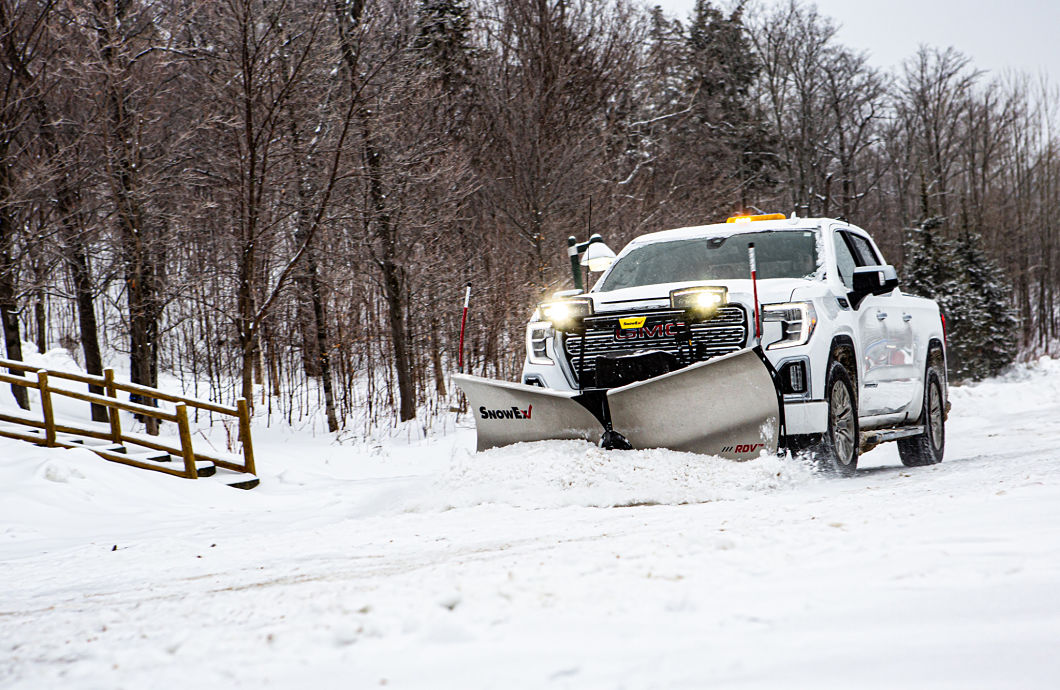 SnowEx® Launches Fully Featured V-Plow for Half-Ton Trucks SnowEx® Launches Fully Featured V-Plow for Half-Ton Trucks