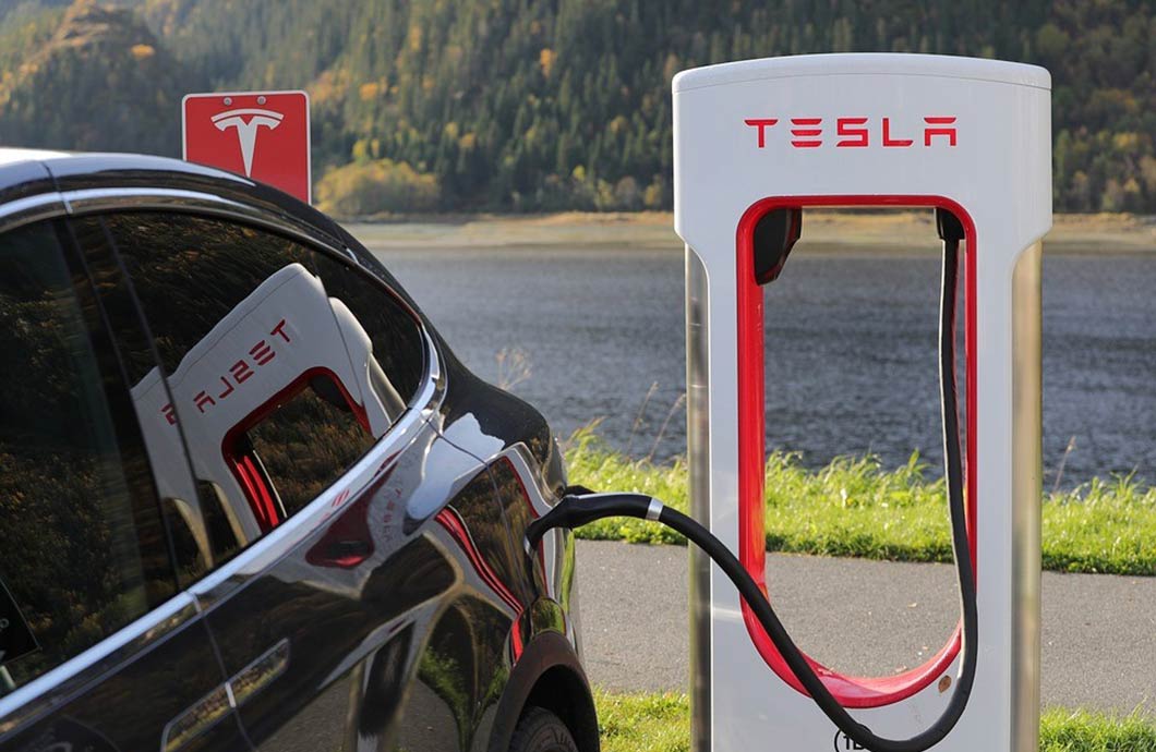 Tesla Electric Charging Station
