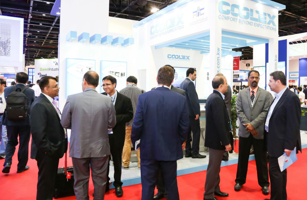 HVAC R Expo crowd