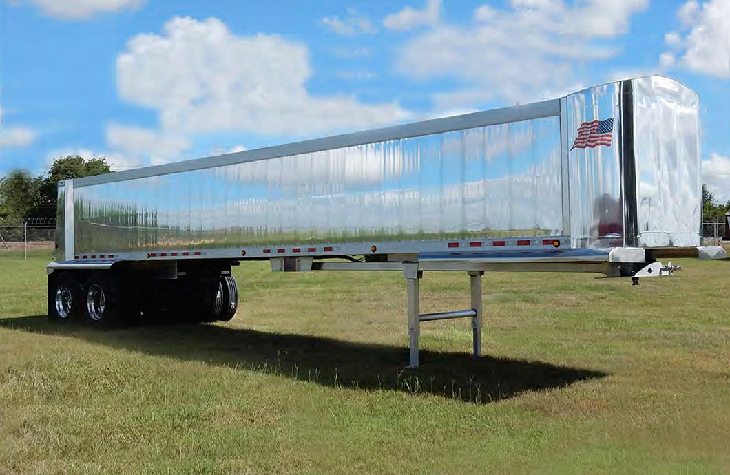 Vantage Trailers Vertical Panel Smooth Side (VPSS) Double Wall End Dump Trailer