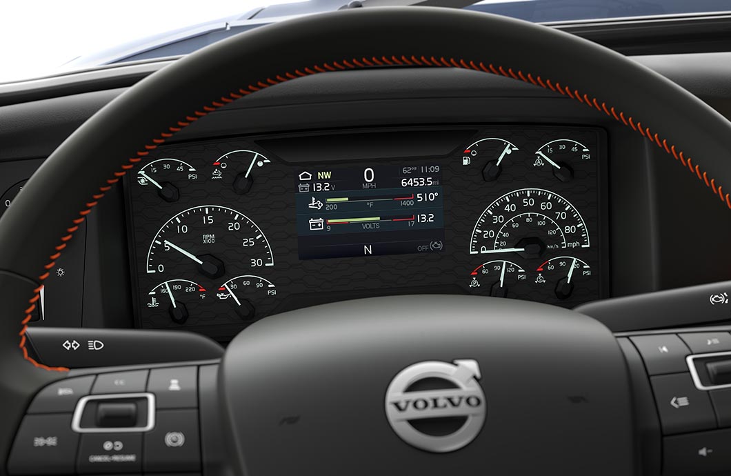 Volvo Trucks Enhanced VHD Instrument Panel