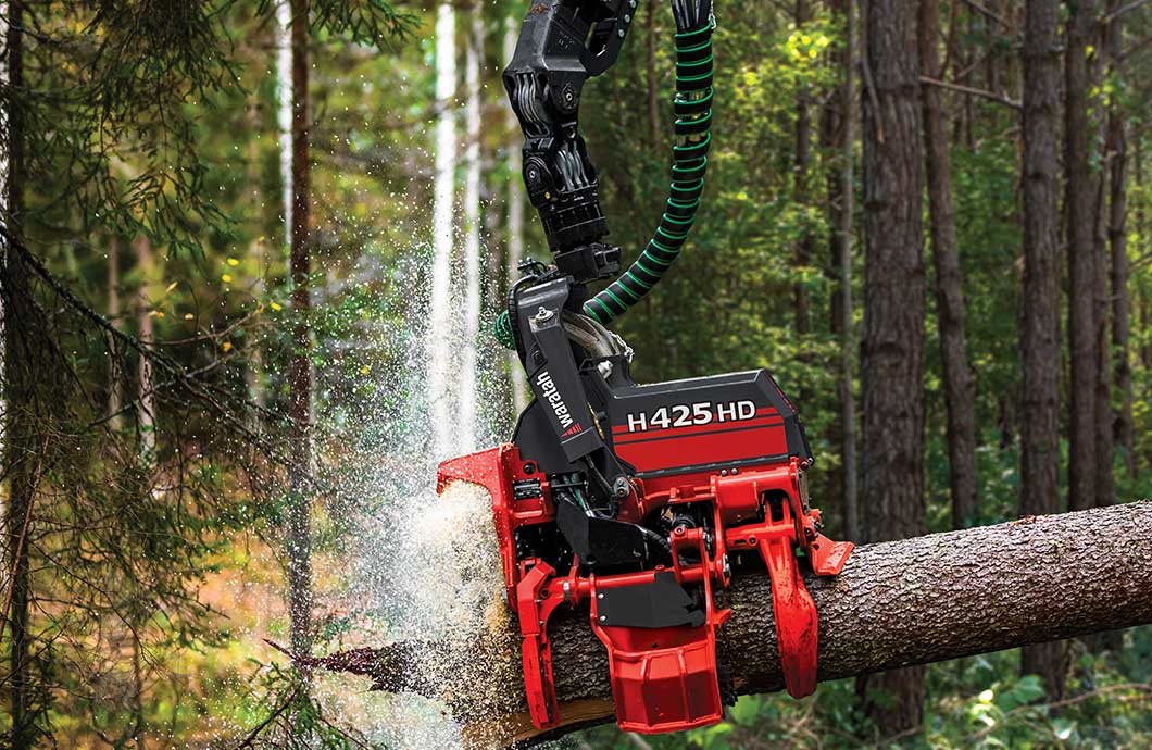 Waratah Forestry Equipment Unveils New H425, H425HD And H425X Harvester Heads